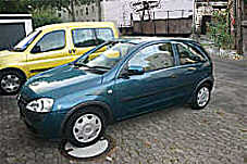 unser damaliger Opel - Corsa - Turbodiesel