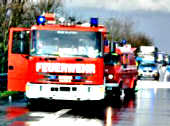 Eigen - Unfall der Feuerwehr